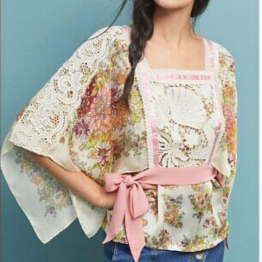 TINY by Anthropologie Begonia Top